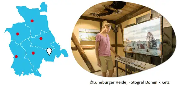 Multimedia-Projekt Vogelwelt im Treppenspeicher Lutterloh